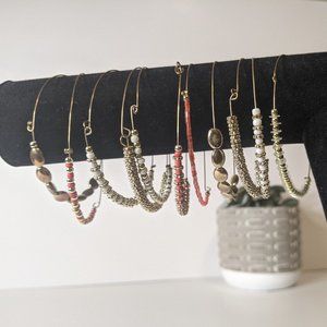 Stack of Embellished Bracelets